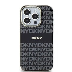 DKNY DKHMP15XHRHSEP iPhone 15 Pro Max 6.7" różowy|pink hardcase IML Mono & Stripe MagSafe цена и информация | Чехлы для телефонов | kaup24.ee