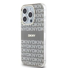 DKNY DKHMP15LHRHSEE iPhone 15 Pro 6.1" beżowy|beige hardcase IML Mono & Stripe MagSafe цена и информация | Чехлы для телефонов | kaup24.ee