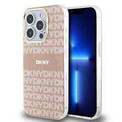 DKNY DKHMP15LHRHSEP iPhone 15 Pro 6.1" różowy|pink hardcase IML Mono & Stripe MagSafe цена и информация | Чехлы для телефонов | kaup24.ee