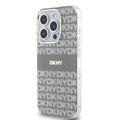 DKNY DKHMP15XHRHSEE iPhone 15 Pro Max 6.7" beżowy|beige hardcase IML Mono & Stripe MagSafe цена и информация | Чехлы для телефонов | kaup24.ee