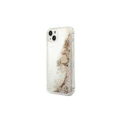 Guess iPhone 14 Plus 6,7 GUOHCP14MGLHFLGO gold HC Liquid Glitter Charms цена и информация | Чехлы для телефонов | kaup24.ee