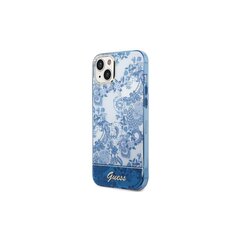 Guess iPhone 14 Pro Max 6,7&quot; GUHCP14XHGPLHB blue Porcelain цена и информация | Чехлы для телефонов | kaup24.ee