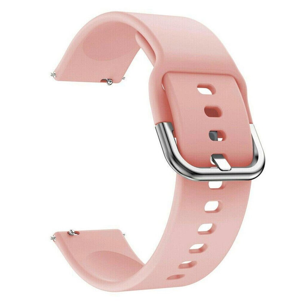 Riff Silicone Strap, pink цена и информация | Nutikellade ja nutivõrude tarvikud | kaup24.ee