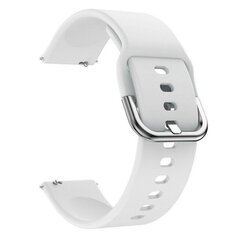 Riff силиконовый ремешок для Samsung Galaxy Watch с шириной 22mm White цена и информация | Аксессуары для смарт-часов и браслетов | kaup24.ee