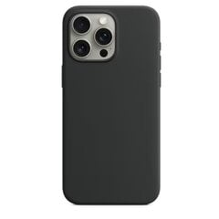 Riff Тонкий & Мягкий силиконовый чехол с мягкой подкладкой для Apple iPhone 15 Plus Dark Grey цена и информация | Чехлы для телефонов | kaup24.ee