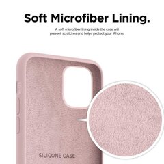 Riff Тонкий & Мягкий силиконовый чехол с мягкой подкладкой для Apple iPhone 15 Powder pink цена и информация | Чехлы для телефонов | kaup24.ee