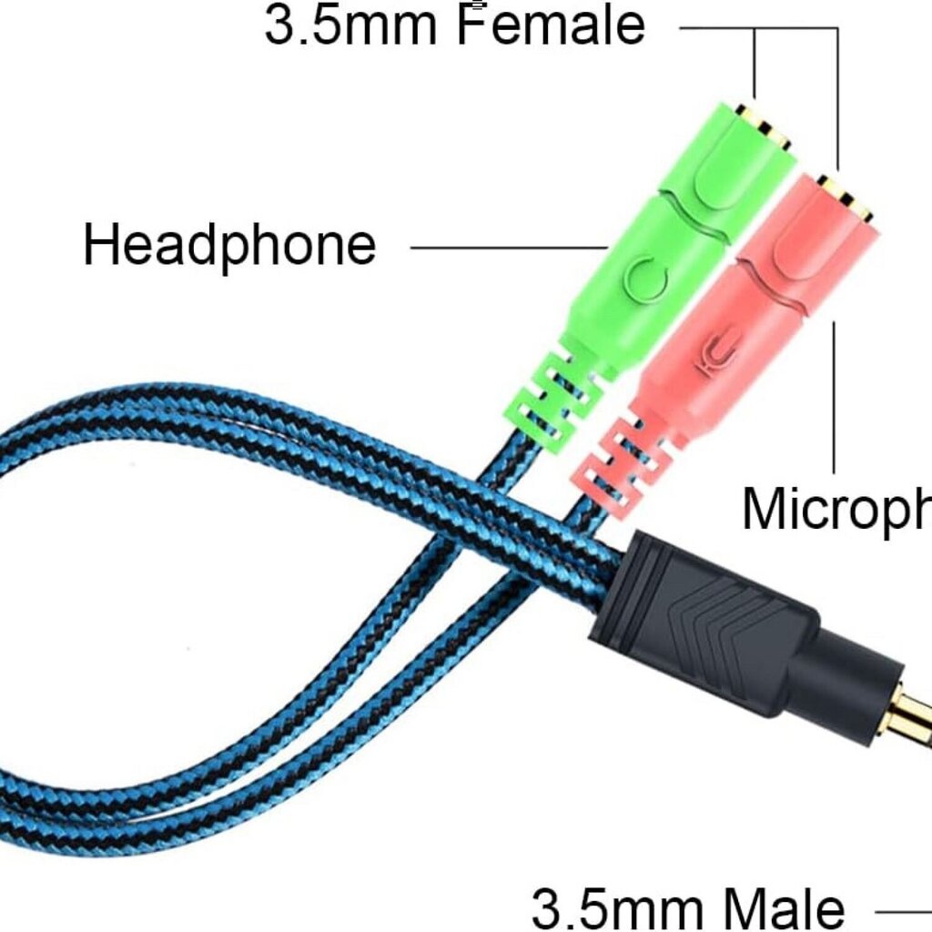 Riff 3,5 mm, 0.25 m цена и информация | Kaablid ja juhtmed | kaup24.ee