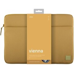 UNIQ etui Vienna laptop Sleeve 14" zółty|canary yellow Waterproof RPET цена и информация | Чехлы для планшетов и электронных книг | kaup24.ee