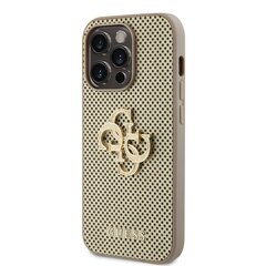 Guess PU Perforated 4G Glitter Metal Logo Case hind ja info | Telefoni kaaned, ümbrised | kaup24.ee