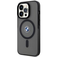 BMW BMHMP15LDSLK iPhone 15 Pro 6.1" czarny|black hardcase IML Signature MagSafe цена и информация | Чехлы для телефонов | kaup24.ee