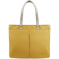 UNIQ torba na laptopa Hava 16" żółty|canary yellow RPET цена и информация | Чехлы для планшетов и электронных книг | kaup24.ee