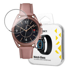 Wozinsky Watch Glass Hybrid Glass для Samsung Galaxy Watch 3 41 мм Черный цена и информация | Аксессуары для смарт-часов и браслетов | kaup24.ee