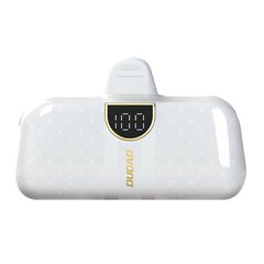 Mini bag-shaped Dudao K20SC power bank USB-C 5000mAh - white цена и информация | Зарядные устройства Power bank | kaup24.ee