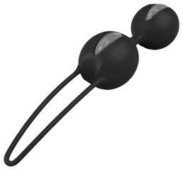 Tupekuulid Smartballs Duo, must hind ja info | Vaginaalkuulid | kaup24.ee