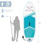 Intex Youth Sup, 244 cm x 76 cm x 13 cm (68241NP) цена и информация | Veesport | kaup24.ee