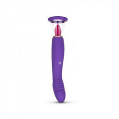 Pleasure Pump With G-Spot Vibrator - Purple цена и информация | Вибраторы | kaup24.ee