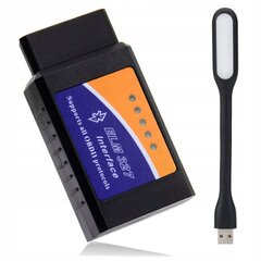 Elm327 Obd2 Bluetooth Диагностический Интерфейс цена и информация | Дополнительные принадлежности | kaup24.ee