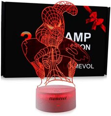 Laste LED-lamp Spider-Man hind ja info | Lastetoa valgustid | kaup24.ee