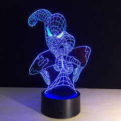 Laste LED-lamp Spider-Man hind ja info | Lastetoa valgustid | kaup24.ee