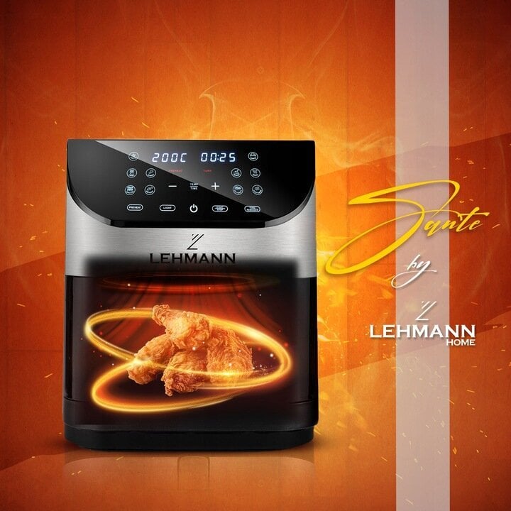 Lehmann LHODF-1560 6l 1500W цена и информация | Fritüürid, kuumaõhufritüürid | kaup24.ee