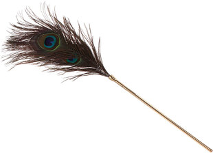 Sulg Taboom Dona peacock feather tickler, must hind ja info | BDSM ja fetish | kaup24.ee