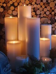 Teeküünlahoidja Farluce Trend Candle, Ø 12cm K 45cm hind ja info | Küünlad, küünlajalad | kaup24.ee