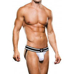 Prowler Jock Slip - White/Black Medium цена и информация | Сексуальное бельё для мужчин | kaup24.ee