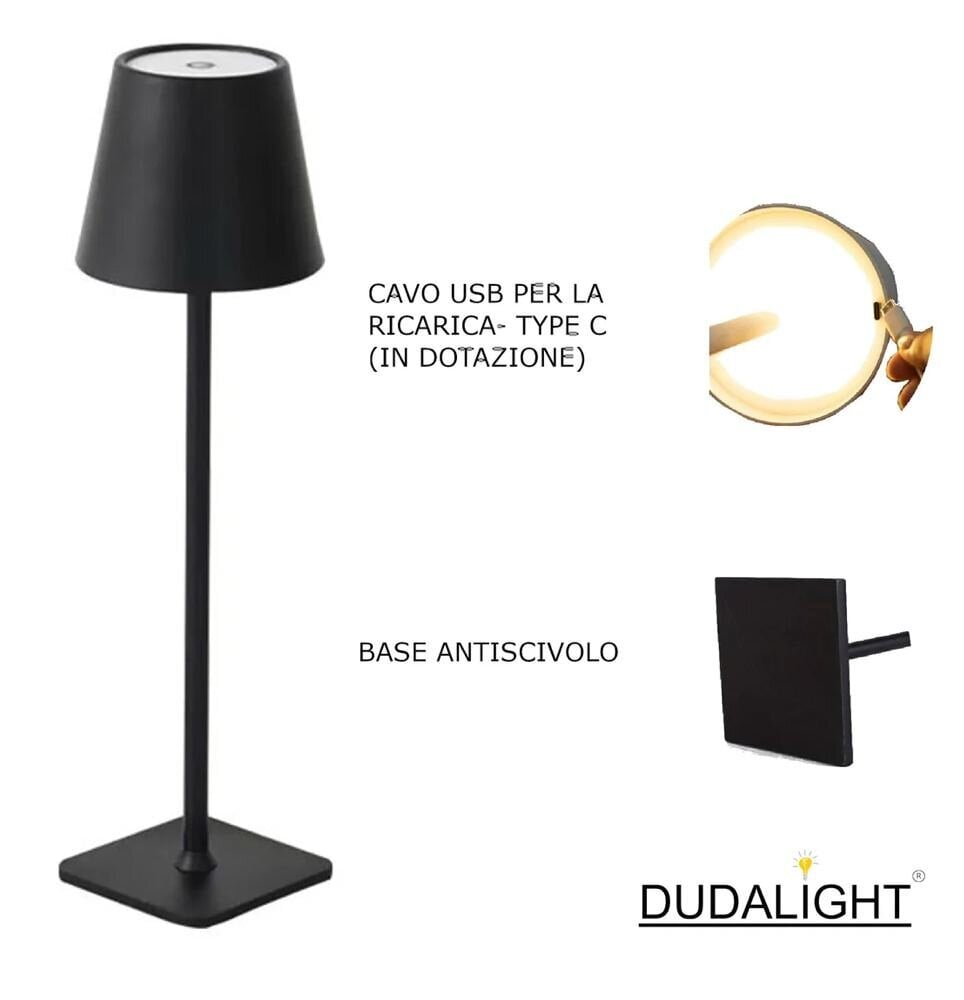Dudalight USB laetav LED laualamp hind ja info | Laualambid | kaup24.ee