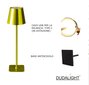 Dudalight USB laetav LED laualamp, kuldne hind ja info | Laualambid | kaup24.ee