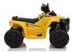 Quad na akumulator XH116 Żółty hind ja info | Laste elektriautod | kaup24.ee