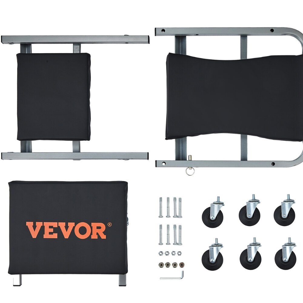 2-ühes kokkupandav töötool/lamamistool Vevor, 91x41x12 cm цена и информация | Käsitööriistad | kaup24.ee