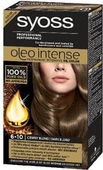 Краска для волос Syoss Oleo Intense, Dark Blond 6-10. цена и информация | Краска для волос | kaup24.ee