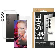 SAFE by PanzerGlass Sam S24 S921 Bundle 3in1 Hardcase + Screen Protector + Camera Lens BSAFE95672 цена и информация | Защитные пленки для телефонов | kaup24.ee