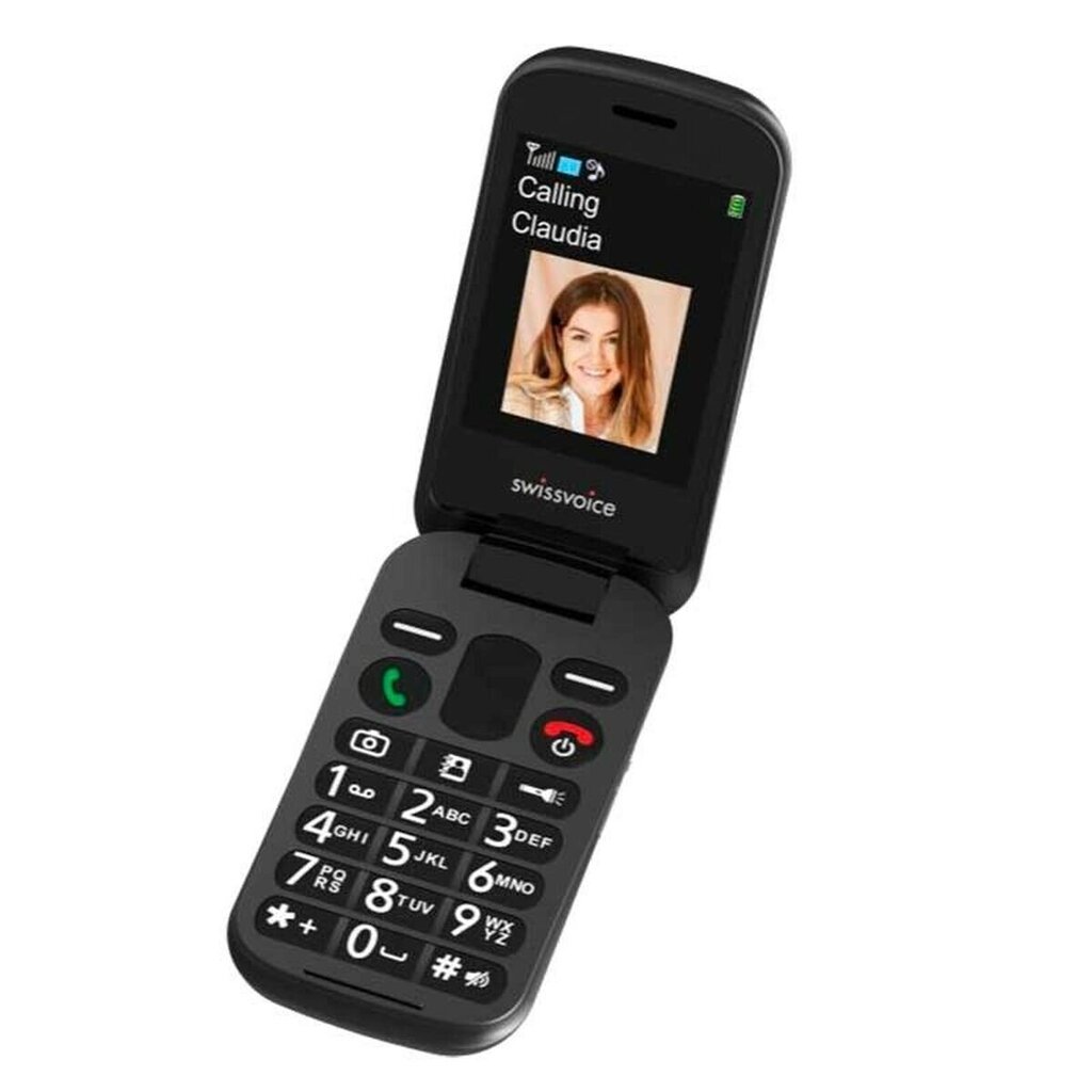 Swiss Voice S38 2,8" 2G Black цена и информация | Telefonid | kaup24.ee