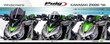 Tume spordiklaas PUIG 7011F Kawasaki Z1000 / R hind ja info | Moto aksessuaarid | kaup24.ee