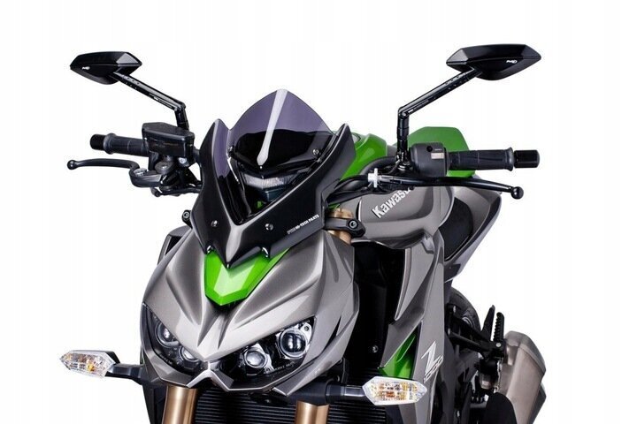 Tume spordiklaas PUIG 7011F Kawasaki Z1000 / R цена и информация | Moto aksessuaarid | kaup24.ee