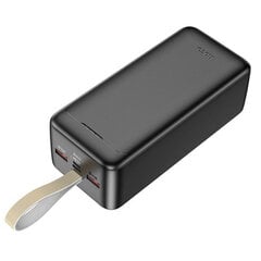 Hoco J111C – 2x USB, Type-C, Micro-USB, PD30W powerbank väline aku, 40000mAh, must hind ja info | Akupangad | kaup24.ee