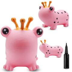 Hüppeloom Jumpy Frog koos pumbaga, roosa Sun Baby hind ja info | Imikute mänguasjad | kaup24.ee