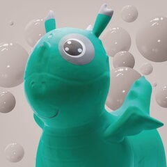 Hüppeloom Jumpy Dino koos pumbaga, roheline Sun Baby hind ja info | Imikute mänguasjad | kaup24.ee