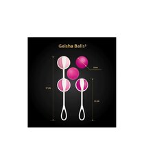 Gvibe - Geisha Balls 3 Sugar Pink цена и информация | БДСМ и фетиш | kaup24.ee