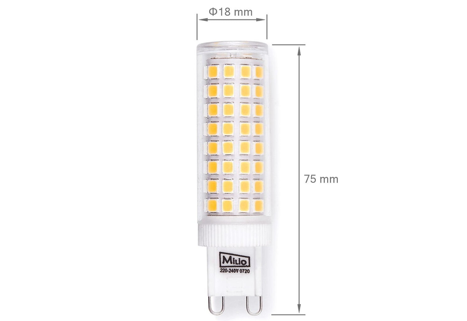 LED-pirn G9 12W, 4500K цена и информация | Lambipirnid, lambid | kaup24.ee