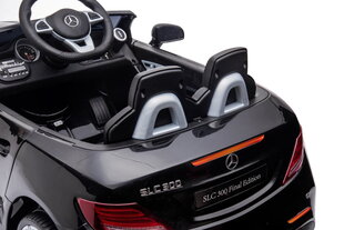 Ühekohaline elektriauto lastele Mercedes Benz SLC300 Cabrio, must Sun Baby hind ja info | Laste elektriautod | kaup24.ee