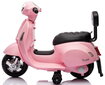 Elektriline mootorratas lastele Vespa 35W seljatoega, roosa Sun Baby hind ja info | Laste elektriautod | kaup24.ee