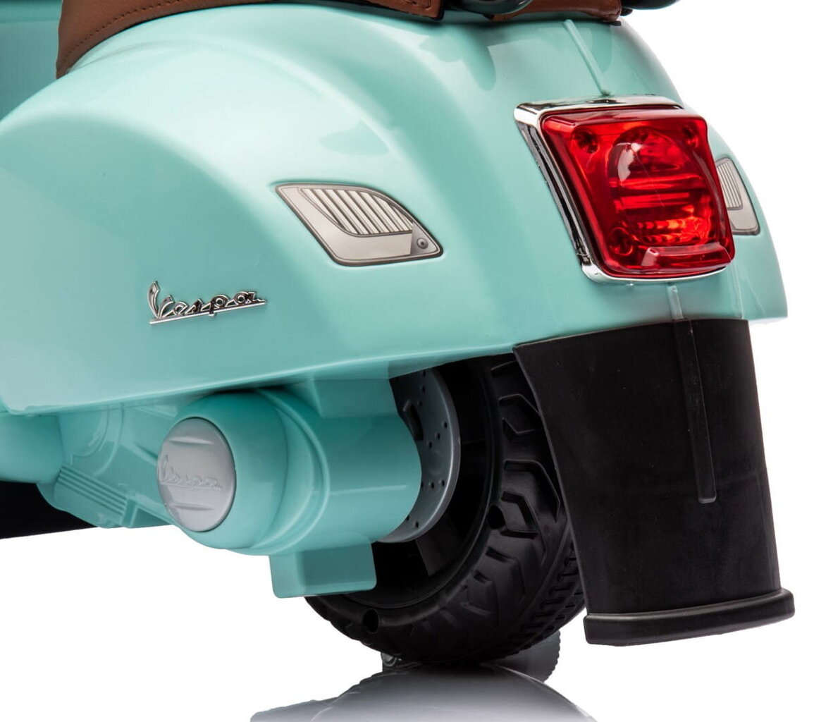 Elektriline mootorratas lastele Vespa 35W seljatoega, piparmünt Sun Baby hind ja info | Laste elektriautod | kaup24.ee