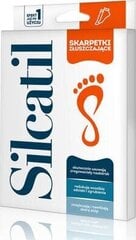 Маска для ног - носки Silcatil Exfoliating Foot Mask, 1 шт цена и информация | Кремы, лосьоны для тела | kaup24.ee