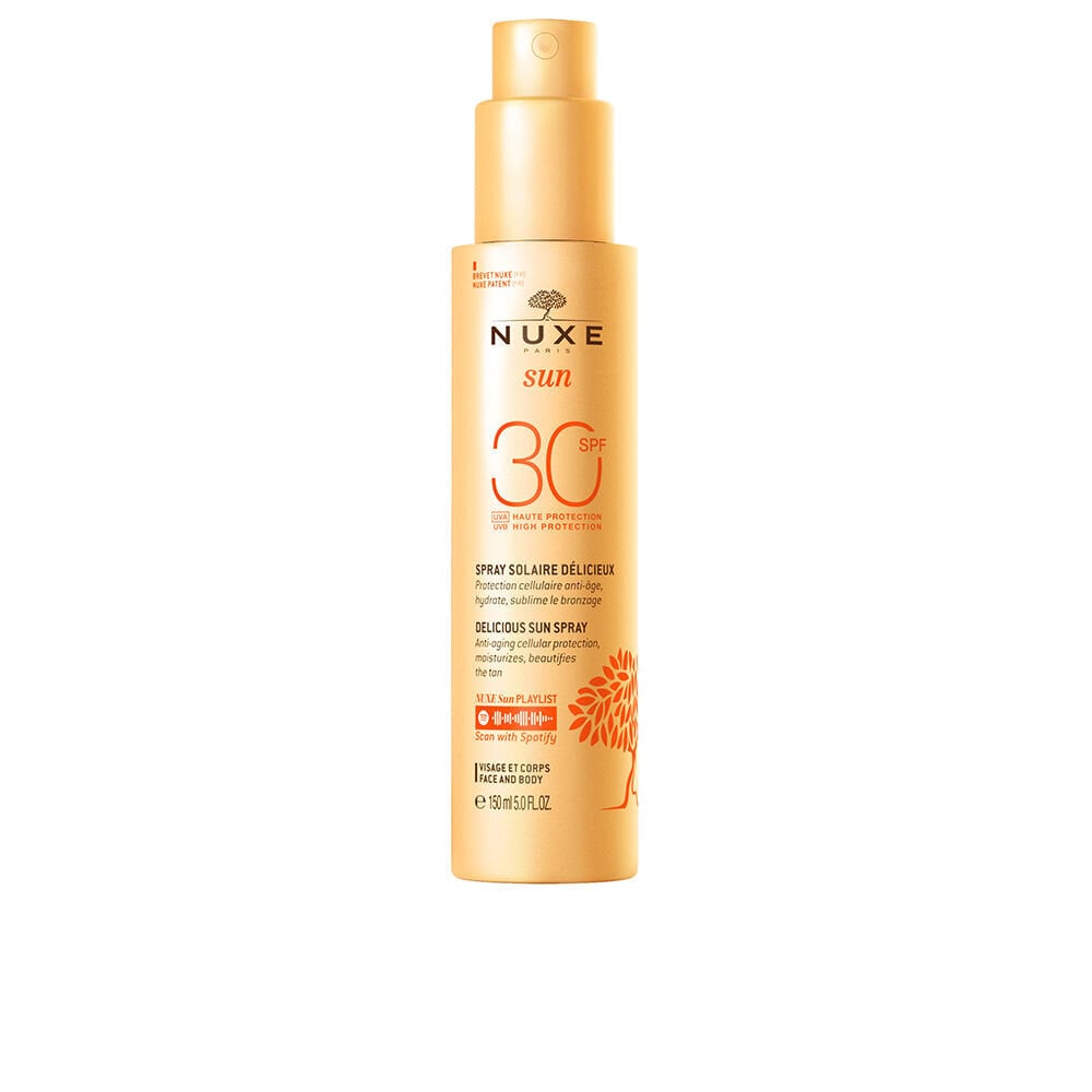 Pihustatav päikesekaitse losjoon näole ja kehale Nuxe Sun Delicious Solar Spray SPF30, 150ml hind ja info | Päikesekreemid | kaup24.ee