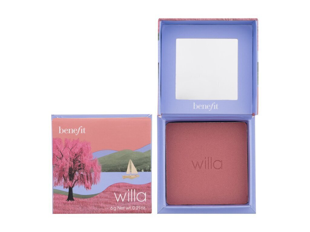 Põsepuna Benefit Willa, Soft Neutral - Rose, 6 g цена и информация | Jumestuskreemid, puudrid | kaup24.ee