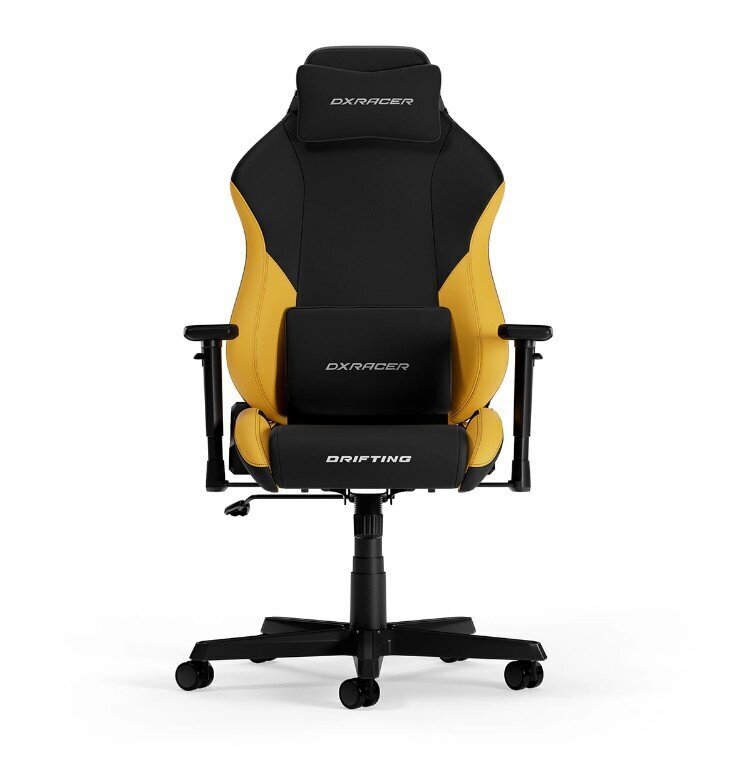 Mänguritool DXRacer Drifting L, must/kollane hind ja info | Kontoritoolid | kaup24.ee