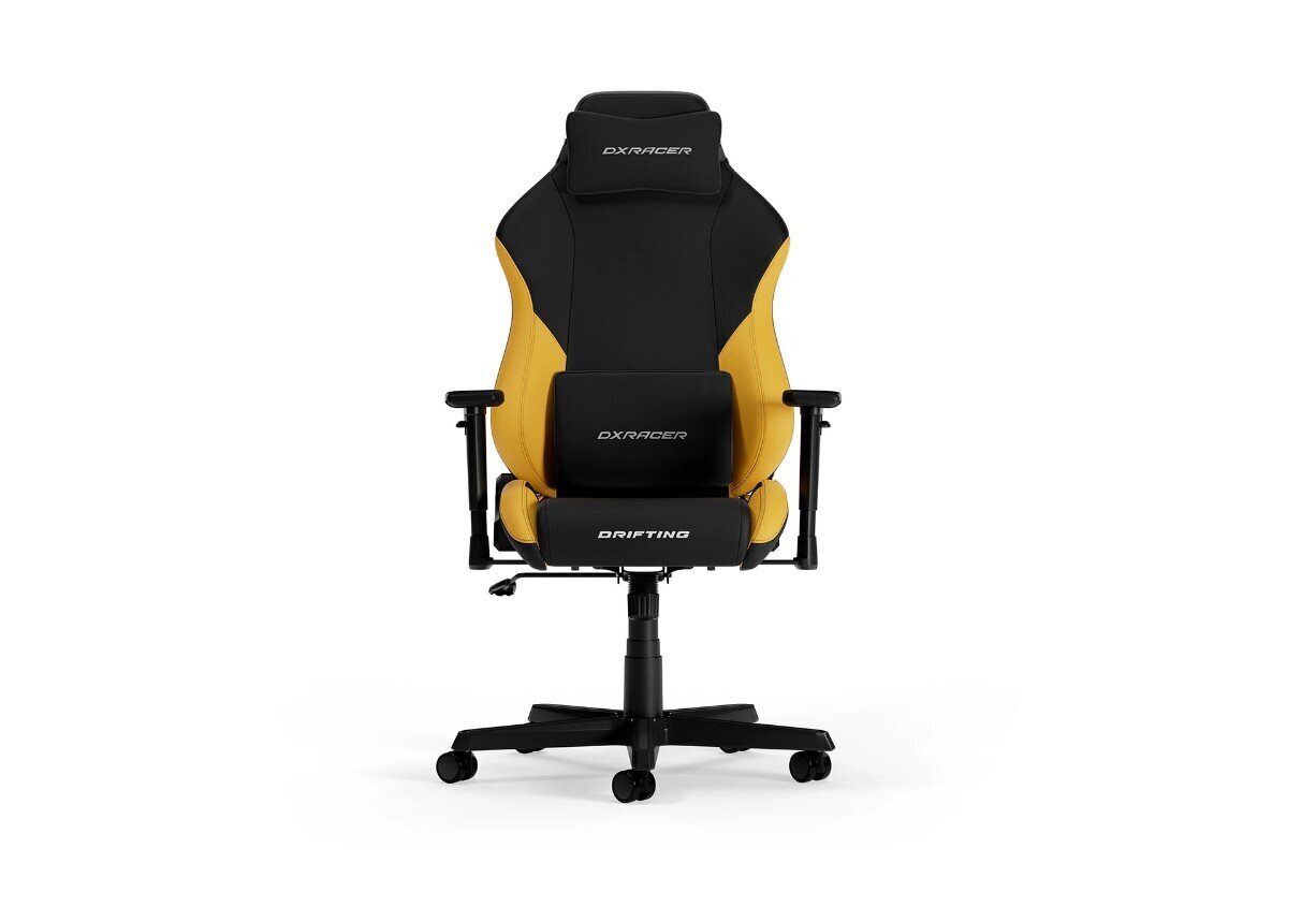 Mänguritool DXRacer Drifting L, must/kollane hind ja info | Kontoritoolid | kaup24.ee