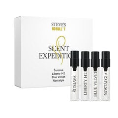 Lõhnaveekomplekt Steve's EDP meestele, 4x2 ml hind ja info | Naiste parfüümid | kaup24.ee